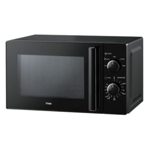 Mika Microwave Oven 20L Manual Solo Black