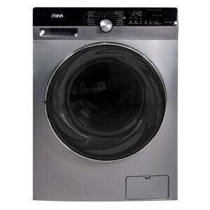 mika Washing Machine 12Kg Fully Automatic Front Load, Dark Silver