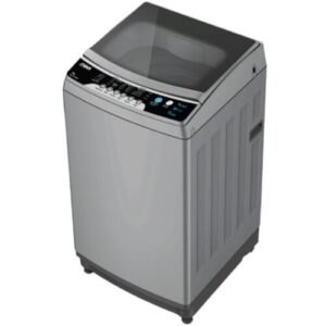 mika Washing Machine 8Kg Fully Automatic Top Load, Dark Silver
