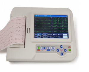 6 CHANNEL ECG MACHINE WITH COLOR SCREEN AM-ECG-C06B