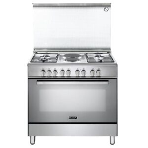 Elba 4 GAS+2 90X60 ELECTRIC STAINLESS STEEL COOKER- EB/629