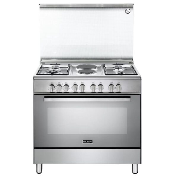 Elba 4 GAS+2 90X60 ELECTRIC STAINLESS STEEL COOKER- EB/629