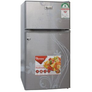 Ramtons 90 LITRES DOUBLE DOOR DIRECT COOL FRIDGE, SILVER