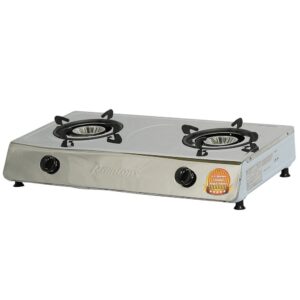 Ramtons Gas Cooker 2 Burner Stainless Steel- RG/544.