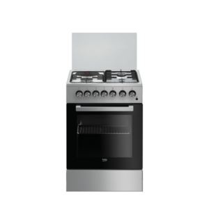 Beko FSET63110DX Freestanding Cooker (Fan-assisted, 60 cm) - Efficient Cooking for Your Kitchen