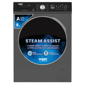 VON WM FL VALW-08FVK 8KG SLV