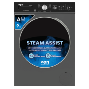 VON WM FL VALW-09FVK 9KG SLV