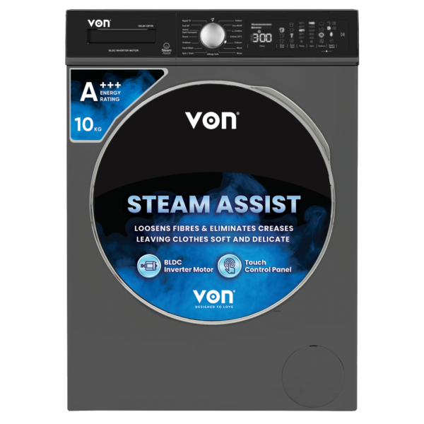 VON WM FL VALW-10FVK 10KG SLV