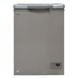 Mika Chest Freezer 99L Aluminium Inner Silver Grey