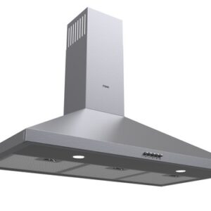 Mika Chimney Hood Pyramid 90cm Push Button S.S