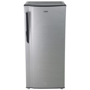 mika Fridge 175L Single Door Defrost (Direct Cool) Line Silver Dark