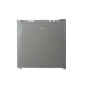 Mika Fridge 46L, Single Door Defrost (Direct Cool) Dark Silver