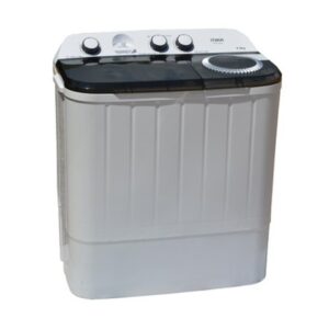 Mika Washing Machine 6kg Semi Automatic Twin Tub White & Grey