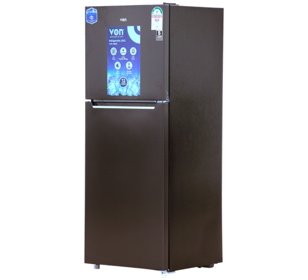 Von VART-26NMS 202L Double Door Fridge