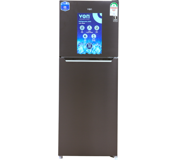 Von VART-26NMS 202L Double Door Fridge