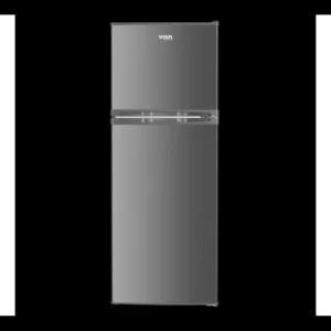 Von VRT-181DRAX Double Door Fridge - 181L, Inox