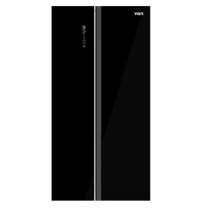 Von VARZ-20NHK Side by Side Fridge, 429L - Black